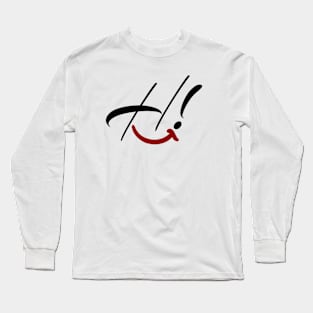 Hi! Long Sleeve T-Shirt